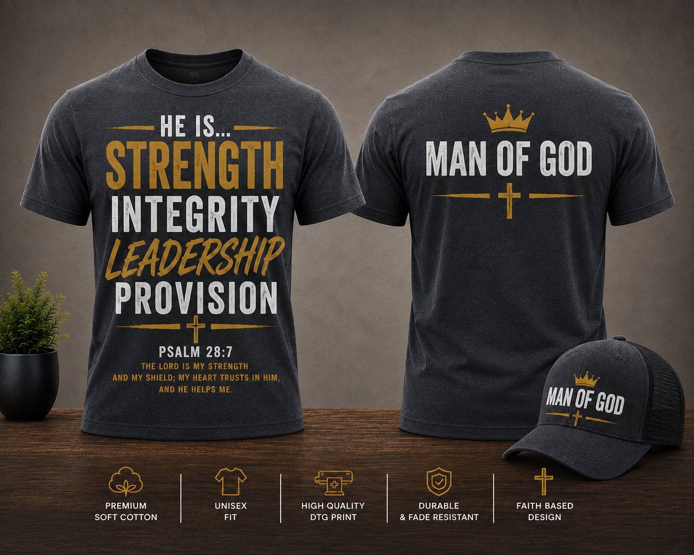 Strength • Integrity • Leadership • Provision Tee