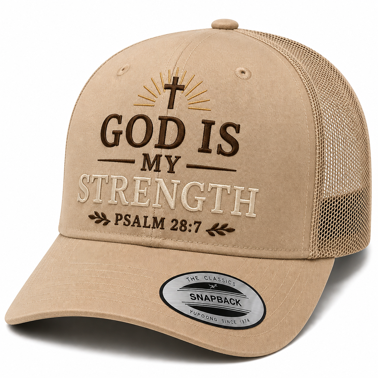 God Is My Strength | Trucker Hat