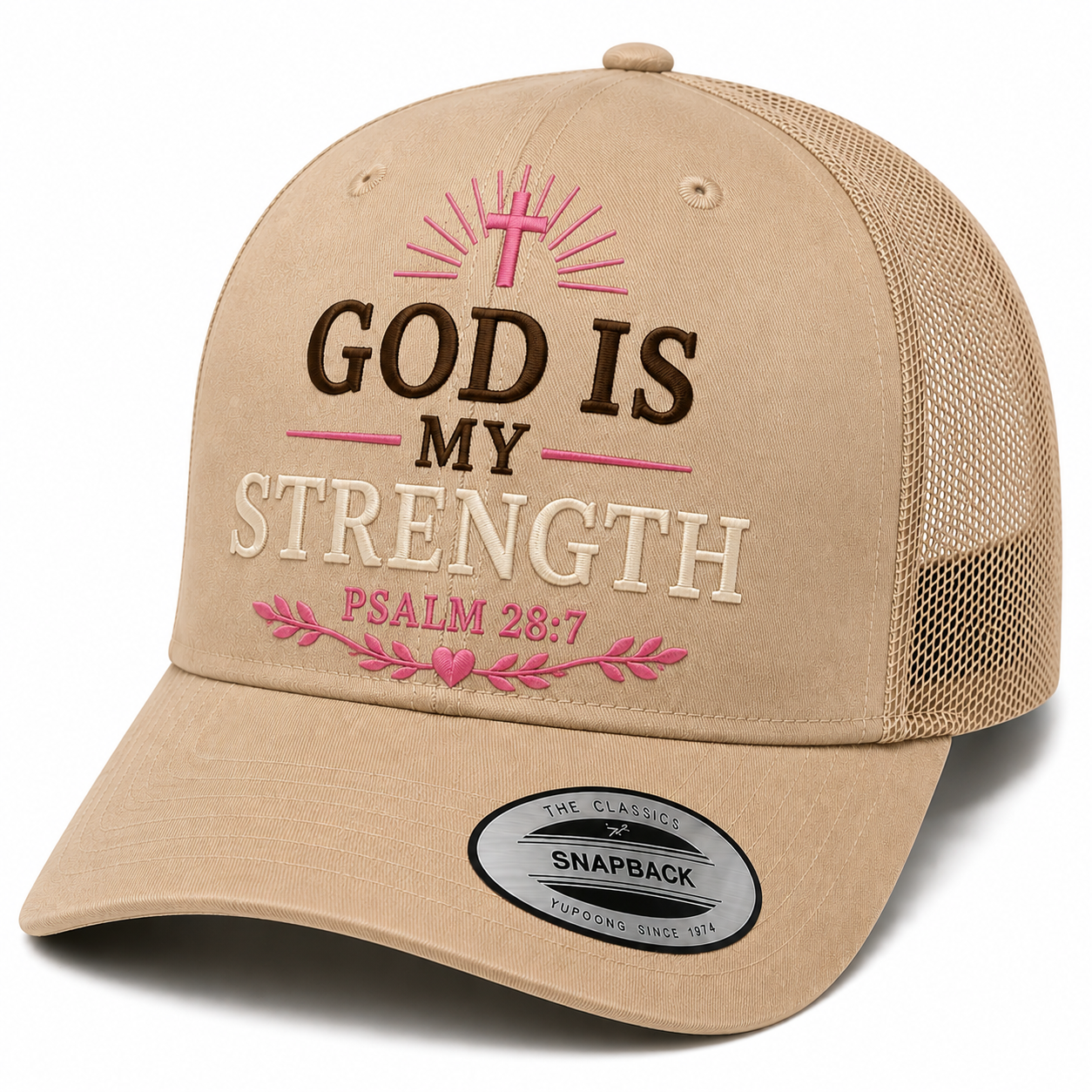 God Is My Strength | Trucker Hat