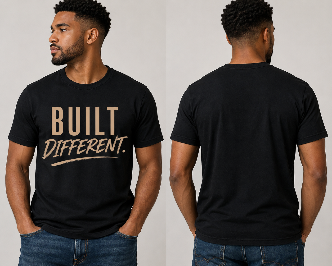 BUILT DIFFERENT. Tee